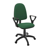 Кресло офисное Престиж Гольф ТК-8 ткань (Зеленый/Черный)